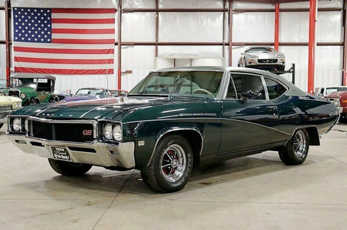 1968 Buick Gran Sport California 23560 Miles Verde Green Coupe 350ci V8 Automati 1968 Buick Gran Sport California