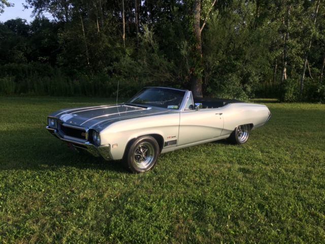 1968 Buick GS Gran Sport 400 Convertible -MIST SILVER MUST SEE 1968 Buick GS 400