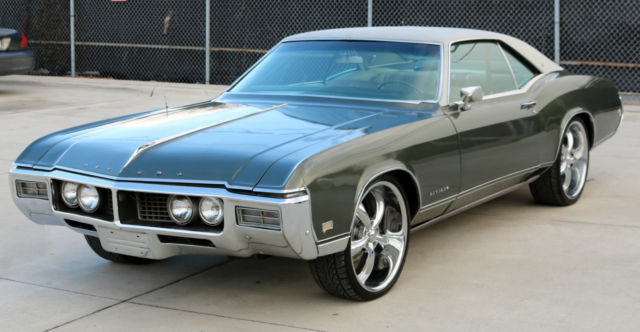 1968 Buick Riviera - Tarpon Green Mist - 2-Door - 430-4 Big Block - Classic Car 1968 Buick Riviera Base Hardtop 2-Door