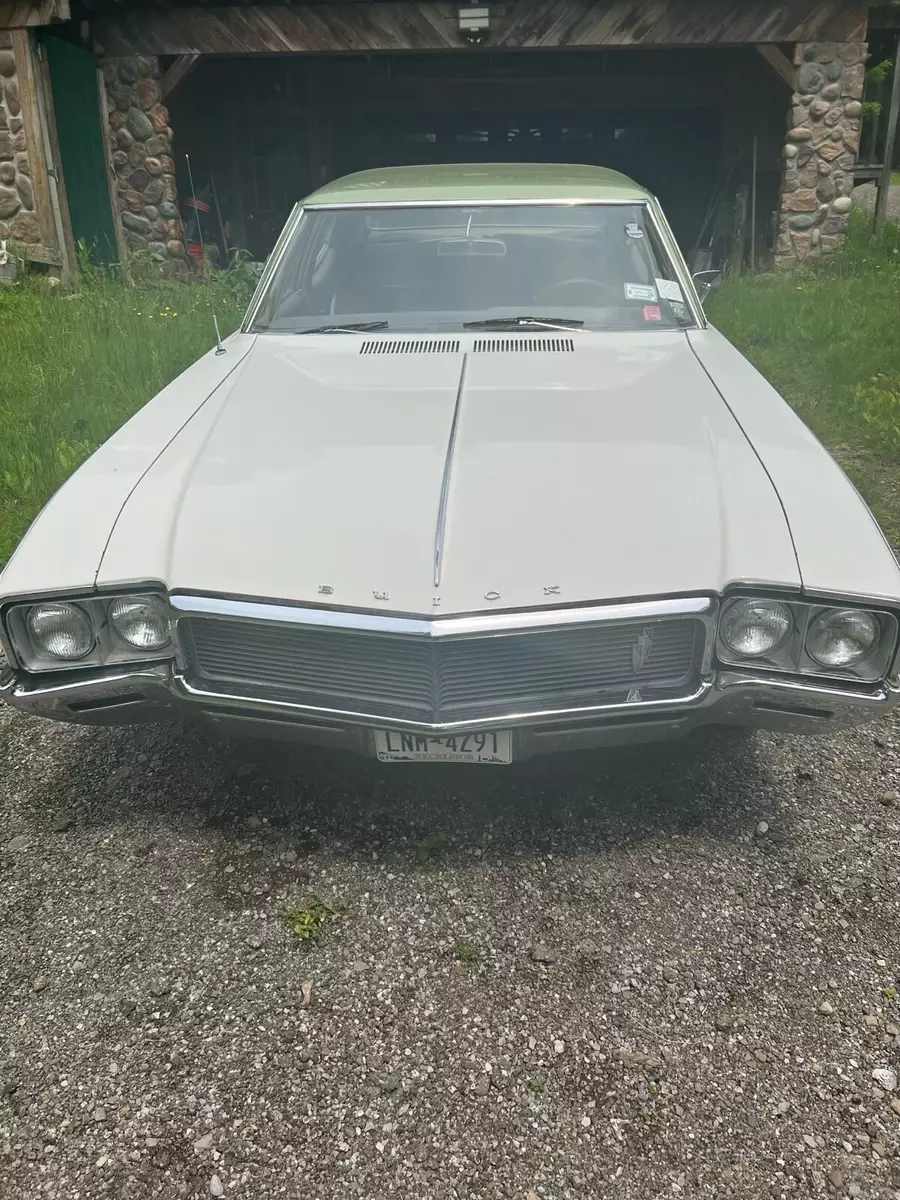 1968 Buick Skylark Sedan White 1968 Buick Skylark