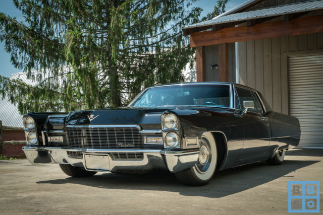 1968 Cadillac Calais Coupe Tuxedo Black Straight low mile car 1968 Cadillac Other Calais