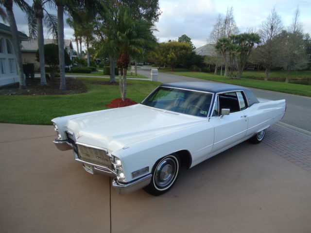 1968 CADILLAC COUPE DEVILLE -35,304 MILES -THIS CAR LOOKS LIKE NEW - GORGEOUS 1968 Cadillac DeVille BLUE