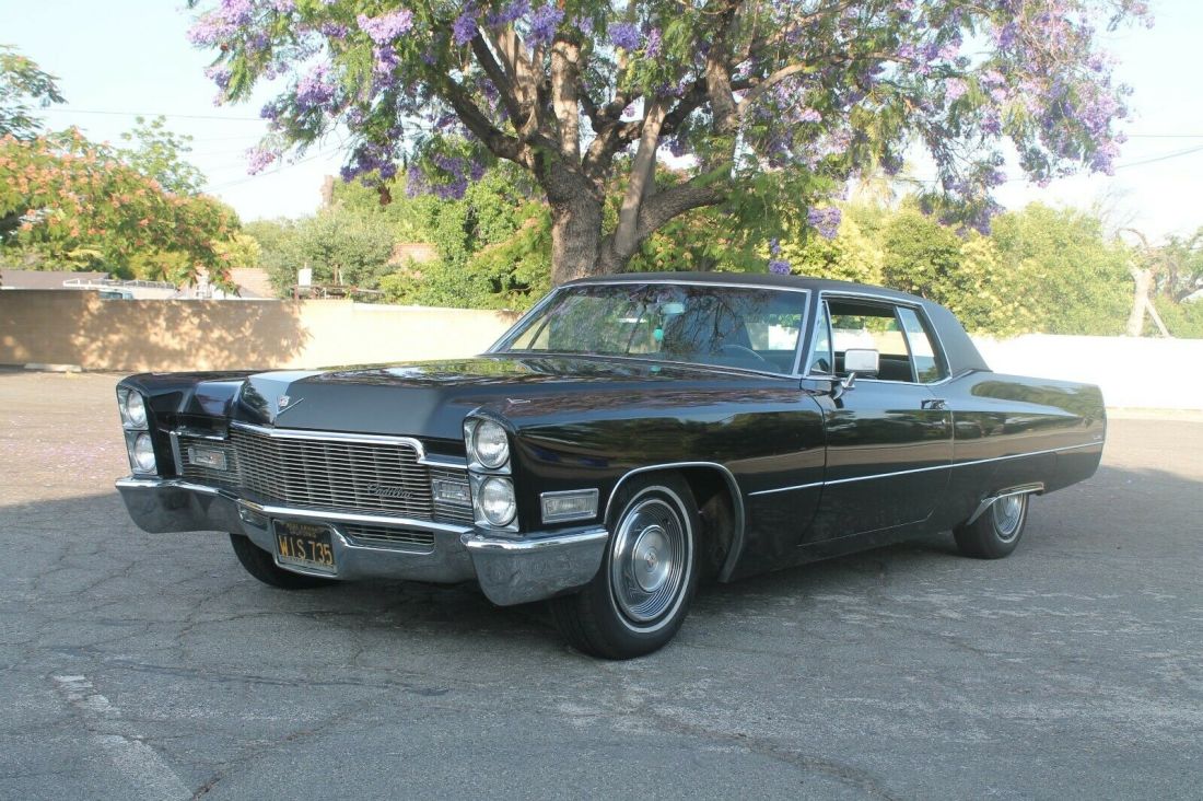 1968 Cadillac coupe DeVille one owner low 42000 miles california car unrestored 1968 Cadillac DeVille