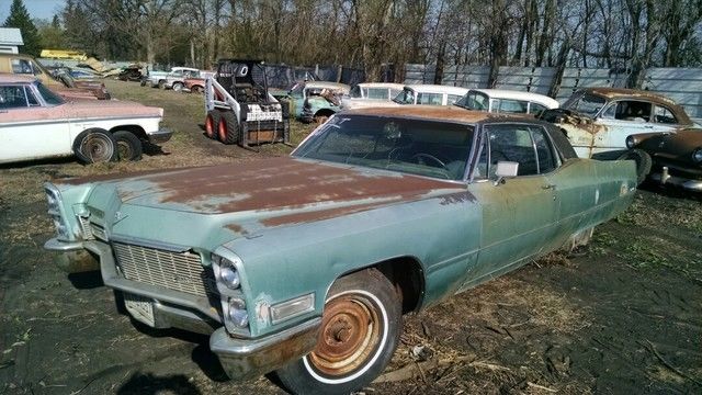 1968 Cadillac Coupe Deville, with TITLE 1968 Cadillac DeVille