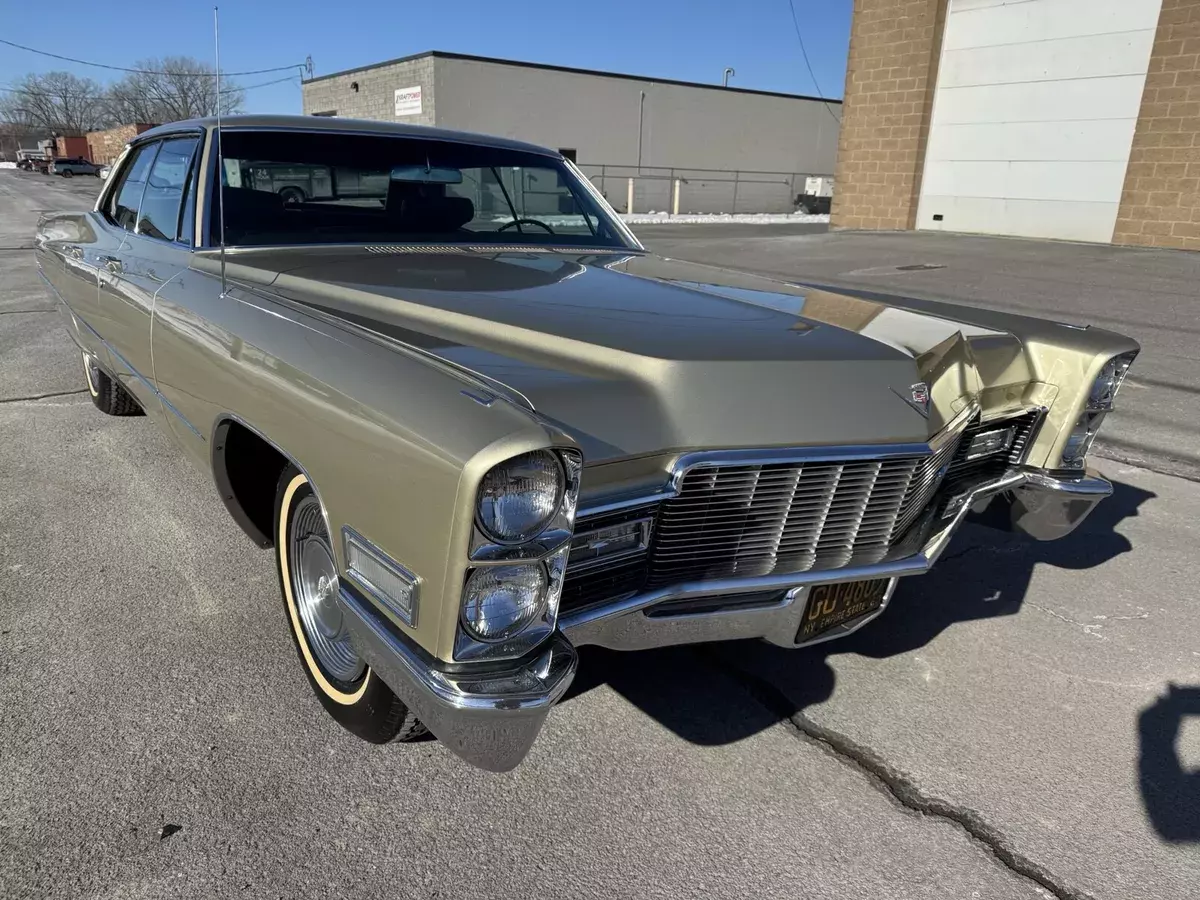 1968 Cadillac De Ville Sedan Brown Deville 1968 Cadillac De Ville Deville