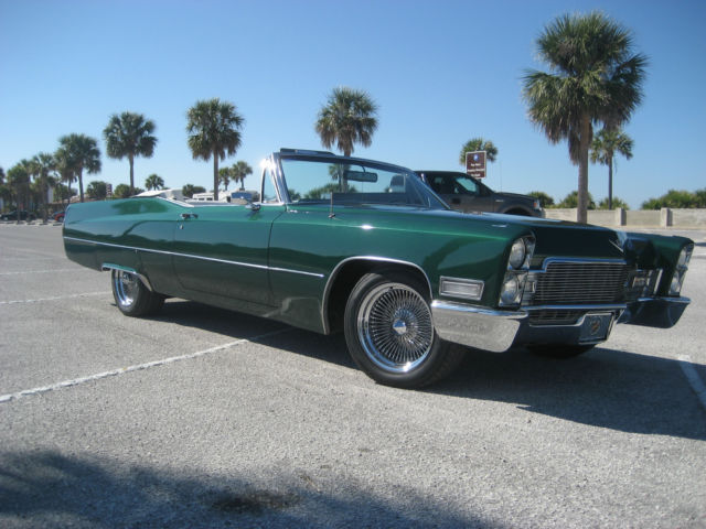 1968 Cadillac DeVille Base Convertible 2-Door 7.7L 1968 Cadillac DeVille Deville