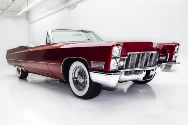 1968 Cadillac Deville Brandywine Convertible Automatic Convertible 1968 Cadillac DeVille Brandywine Convertible