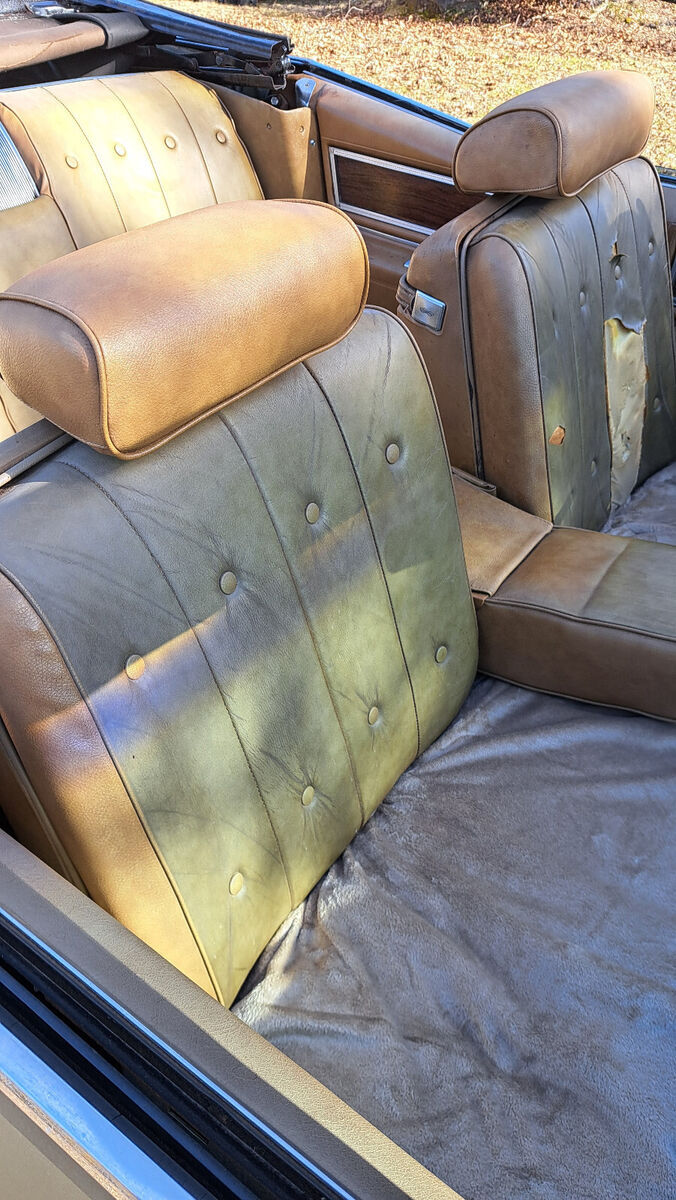 1968 Cadillac DeVille 1 Owner 79K Miles Factory A/C Headrest Baroque Gold Rare! - photo 12