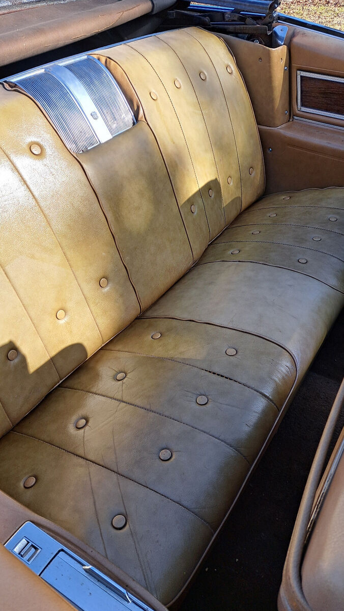1968 Cadillac DeVille 1 Owner 79K Miles Factory A/C Headrest Baroque Gold Rare! - photo 8