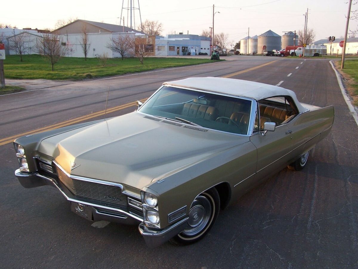 1968 CADILLAC DEVILLE CONVERTIBLE ie 1959 seville hearse oldsmobile 1955  buick 1968 Cadillac DeVille Deville