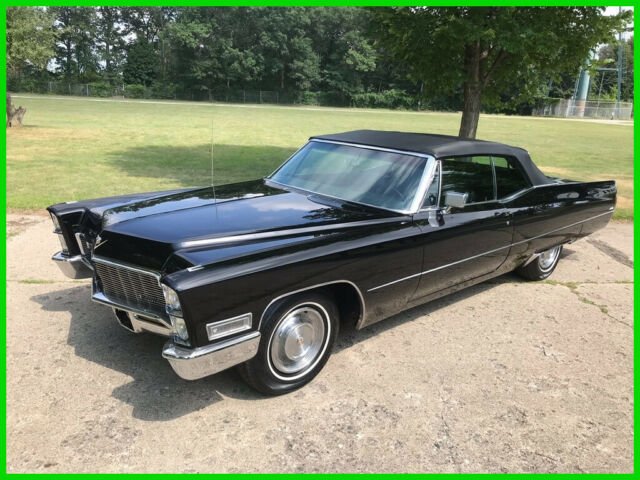 1968 Cadillac DeVille Convertible ~ ONLY 29k Miles ~ Highly Documented ~ AWESOME 1968 Cadillac DeVille Cadillac DeVille