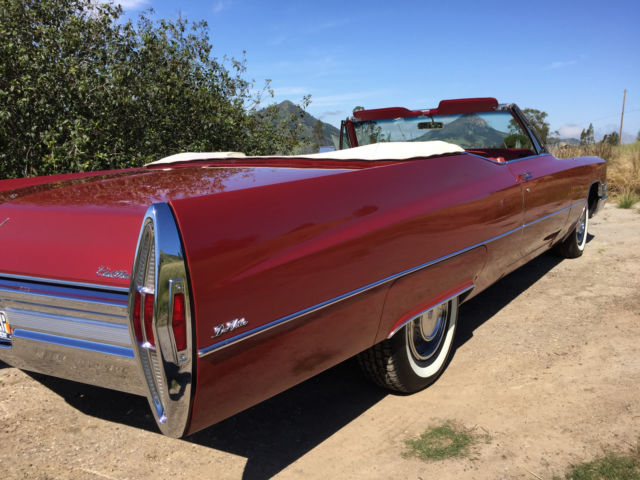 1968 Cadillac DeVille convertible  ORIGINAL 1968 Cadillac DeVille