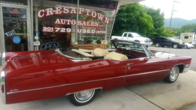 1968 Cadillac DeVille 2 Door Convertible - photo 4