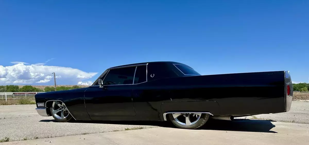 1968 Cadillac DeVille Coupe Coupe Black 1968 Cadillac DeVille