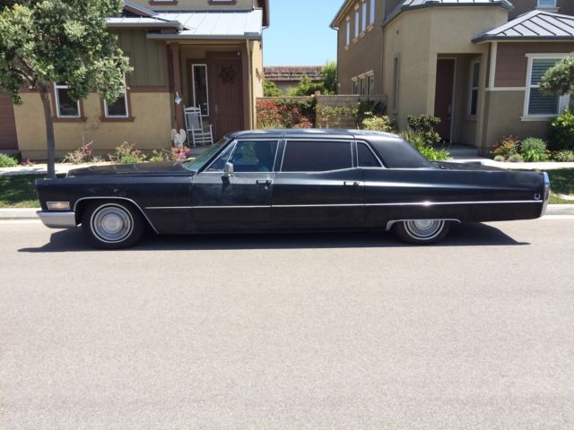 1968 Cadillac Fleetwood 75 Original From Factory Limo SEE VID AND 115 PICS 1968 Cadillac Fleetwood