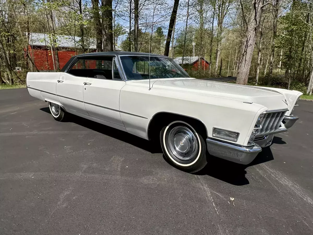 1968 Cadillac Sedan DeVille Hardtop 50K MILE SURVIVOR 2 Owner De Ville 1968 Cadillac Hardtop Hardtop Sedan