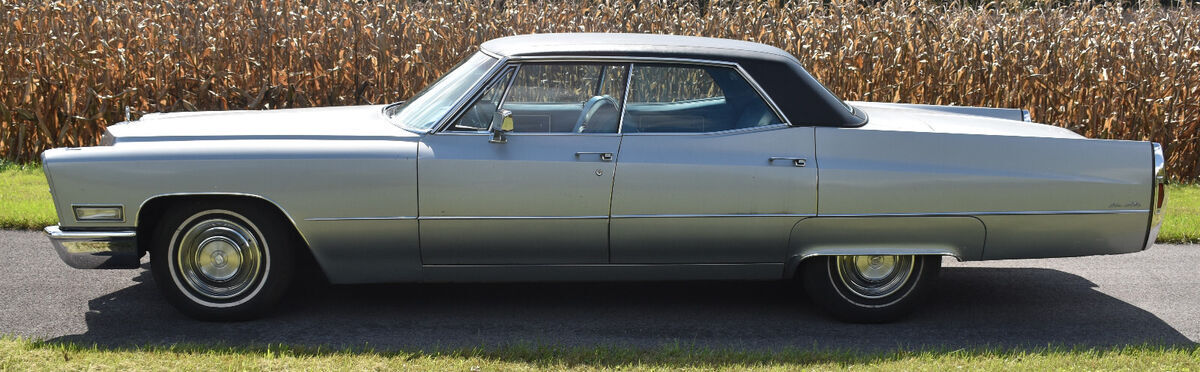 1968 Cadillac DeVille Sedan Very Original One Family Low Mileage - photo 2