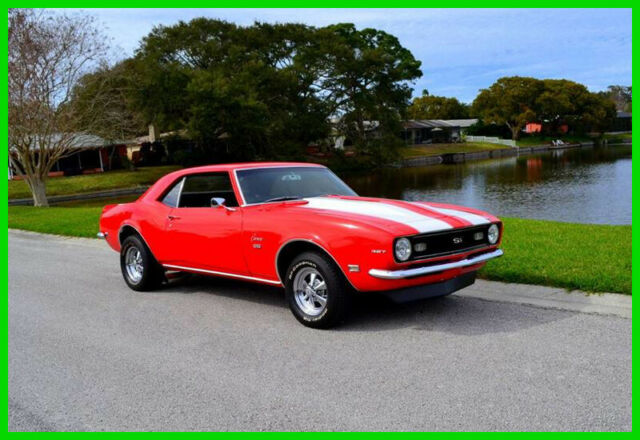 1968 Camaro 307 V8 Built engine, double hump heads Muncie 4 speed manual 1968 Chevrolet Camaro Hurst Indy shifter, 14” chrome Cragar SS wheels