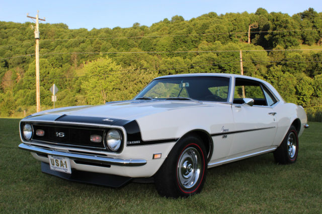 1968 CAMARO 396/375 4 SPEED 12 BOLT FRAME OFF MUST SEE! NICE!!! 1968 Chevrolet Camaro