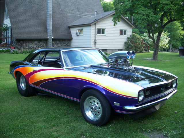 1968 Camaro-Blown BBC-Street Rod-Hot Rod-Pro Street 1968 Chevrolet Camaro 2 Door Coupe
