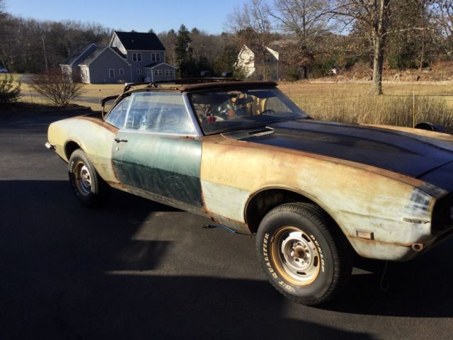 1968 camaro convertible and a 1968 firebird convertible 2 cars! 1968 Chevrolet Camaro