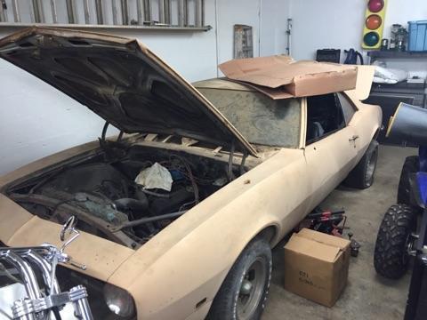 1968 Chevrolet Camaro Barn Find