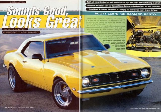 1968 Camaro Custom Restoration Resto Mod Show Car 1968 Chevrolet Camaro