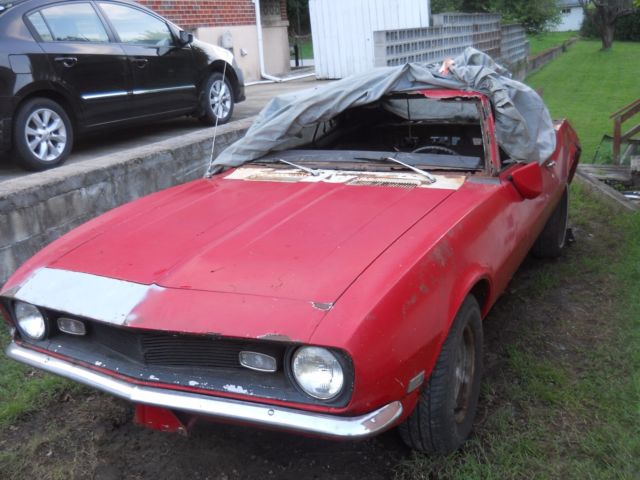 1968 camaro project or parts car no title 1968 Chevrolet Camaro