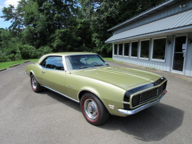 1968 Camaro Rally Sport Coupe Numbers Matching 327 SOLID Well Documented RS 1968 Chevrolet Camaro Rally Sport