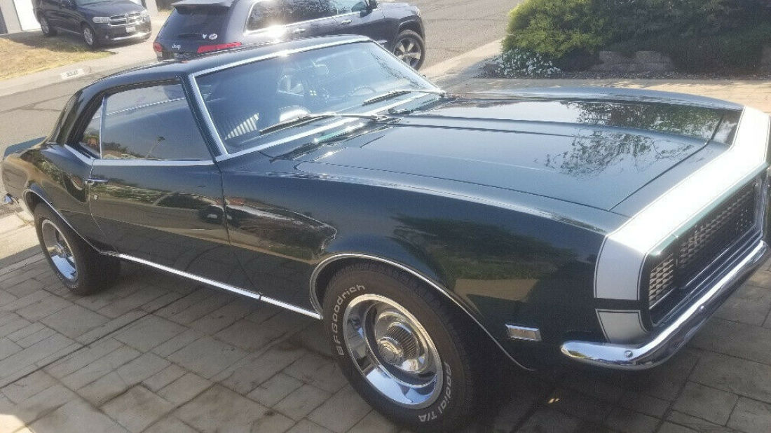 1968 Camaro RS, Matching numbers enginedrivetrain Color Correct, Calif Car 1968 Chevrolet Camaro RS