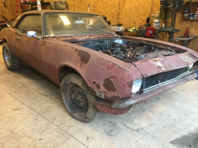 1968 camaro RS project for sale original motor and transmission 1968 Chevrolet Camaro RS