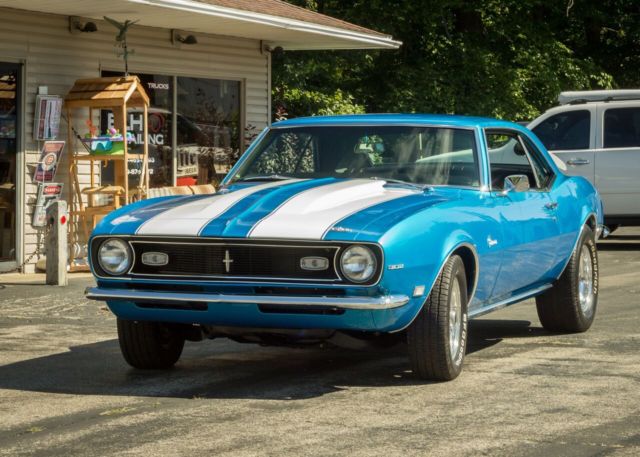 1968 Camaro Showroom condition. Blue , 400 motor bored .030. Great show car 1968 Chevrolet Camaro