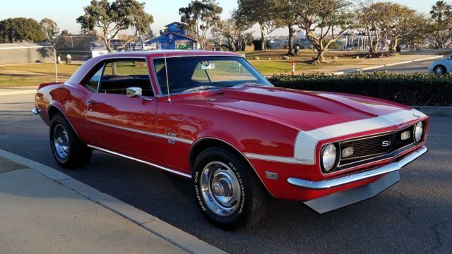 1968 CAMARO SS "MUSCLE CAR" TRIBUTE RESTOMOD FULLY RESTORED CA RUST FREE CAR 69 1968 Chevrolet Camaro SUPER SPORT