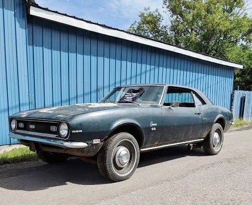 1968 Camaro SS 396-375 M22 4:56 Original Drivetrain protectoplate Resto project 1968 Chevrolet Camaro