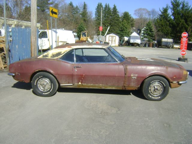 1968 Camaro SS-RS 350 4sp Barn Find original drivetrain Tach & Gauges Deluxe int 1968 Chevrolet Camaro SS - RS