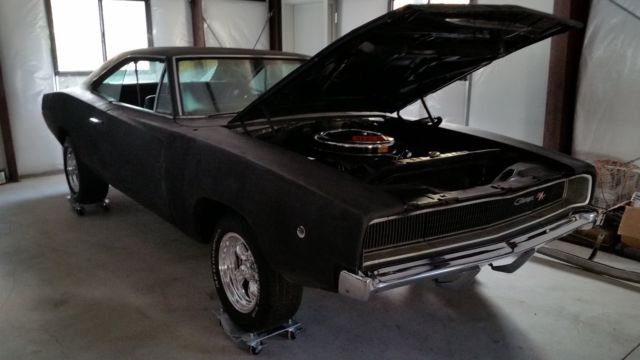 1968 Charger RT, 426 Hemi, New Dana 60 Disc Brake Restomod Project P/S & Windows 1968 Dodge Charger RT