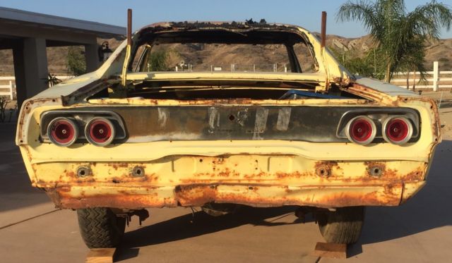 1968 charger shell and front clip 1968 Dodge Charger