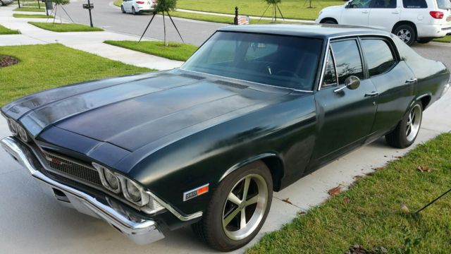 1968 Chenille, Rare 4 door 1968 Chevrolet Chevelle