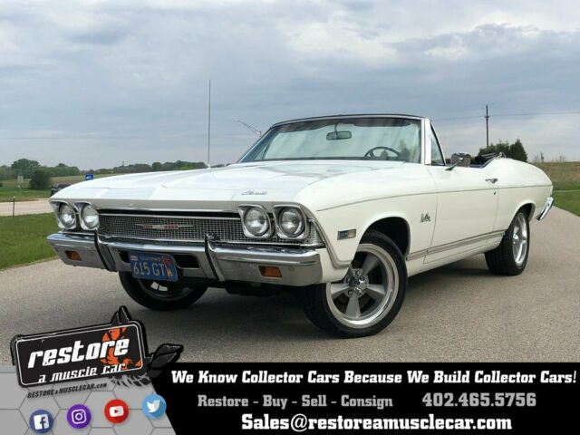1968 Chevelle Convertible - 307ci Automatic, Numbers Matching, California Clean 1968 Chevrolet Chevelle - 307ci Automatic, Numbers Matching, California Clean