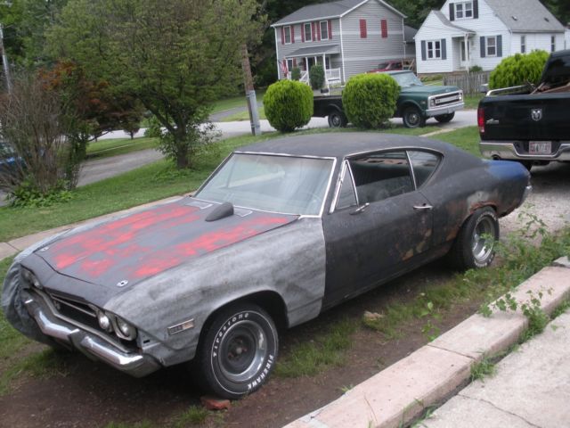 1968 Chevelle PROJECT. AS is cond NO RESERVE 1968 Chevrolet Chevelle