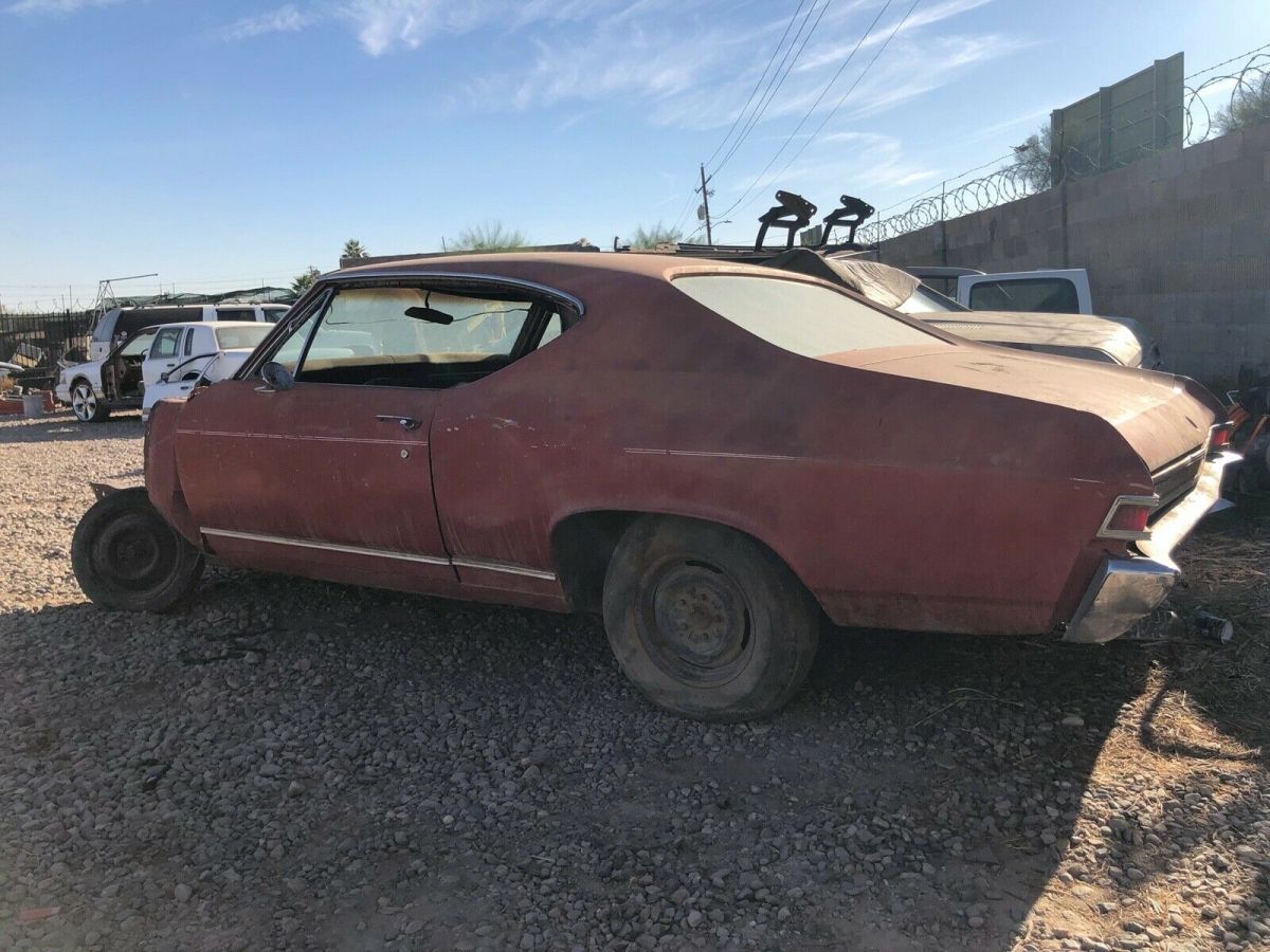 1968 Chevelle Sport Coupe Southwest Barn Find 1968 Chevrolet Chevelle