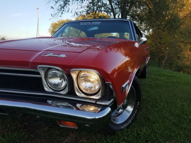1968 Chevrolet Chevelle Numbers Matching 396/350 HP! - photo 4
