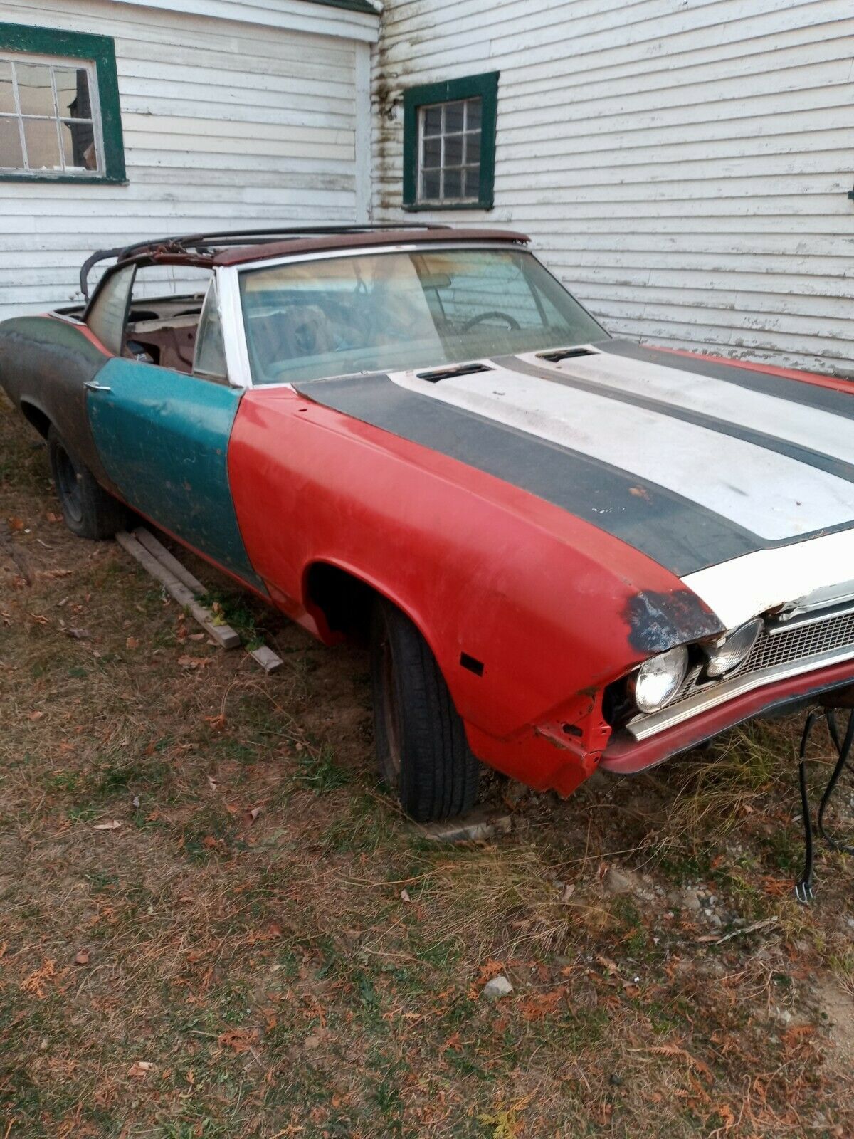 1968 CHEVELLE SS CONVERTIBLE, 396 AUTOMATIC PROJECT YOU FINISH 1968 Chevrolet Chevelle