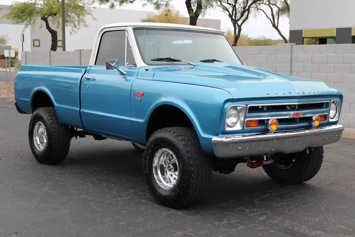 1968 Chevrolet C-10 4x4, Blue with 254 Miles available now! 1968 Chevrolet C-10 4x4