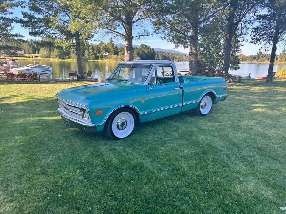 1968 Chevrolet C-10 custom cab factory shortbed fleetside!! sbc/e.f.i/auto 1968 Chevrolet C-10 Custom cab
