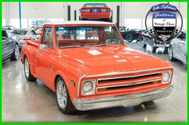 1968 Chevrolet C10 350 V8 Automatic C/K Step Side Short Bed Fresh Restoration 68 1968 Chevrolet C10