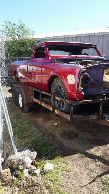 1968 Chevrolet C10 Chopped TopTruck LWB / Rolling Chassis / Parts / Project 1968 Chevrolet C-10