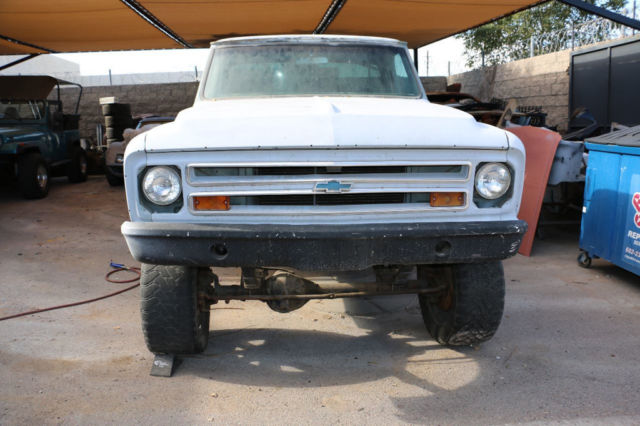 1968 CHEVROLET C10 PICKUP,4 WHEEL DRIVE,SHORT BED,PROJECT TRUCK 1968 Chevrolet C-10