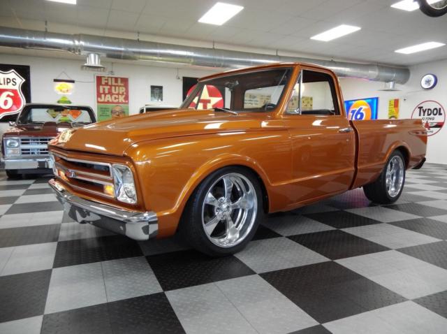 1968 Chevrolet C/10 resto mod short bed frame off restoration 1968 Chevrolet C-10 Short bed