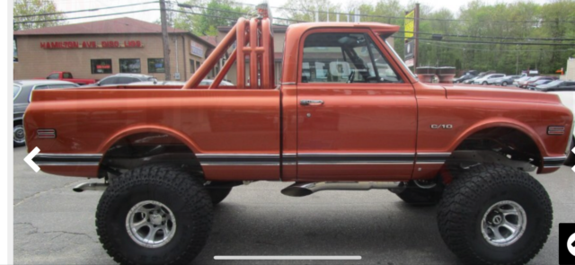 1968 Chevrolet C-10 Shortbed Fleetside Pickup